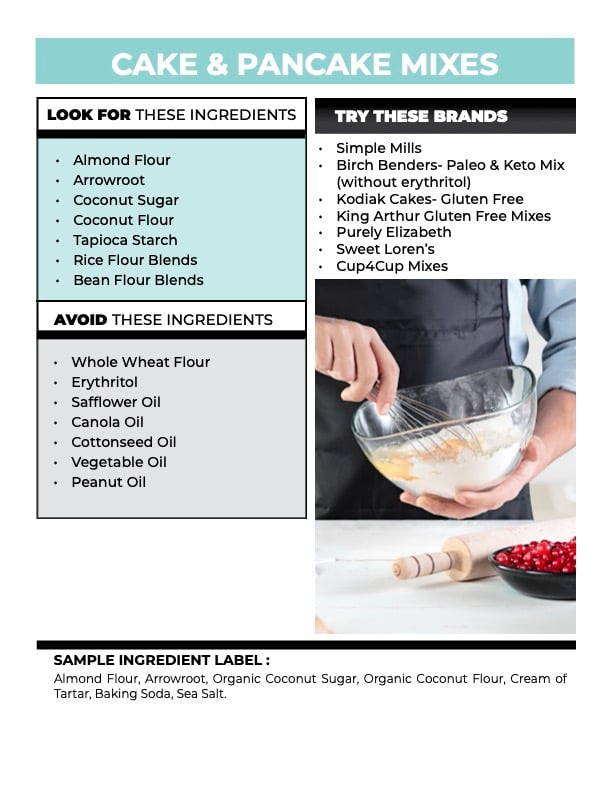 Prepackaged Foods and Snacks Guide